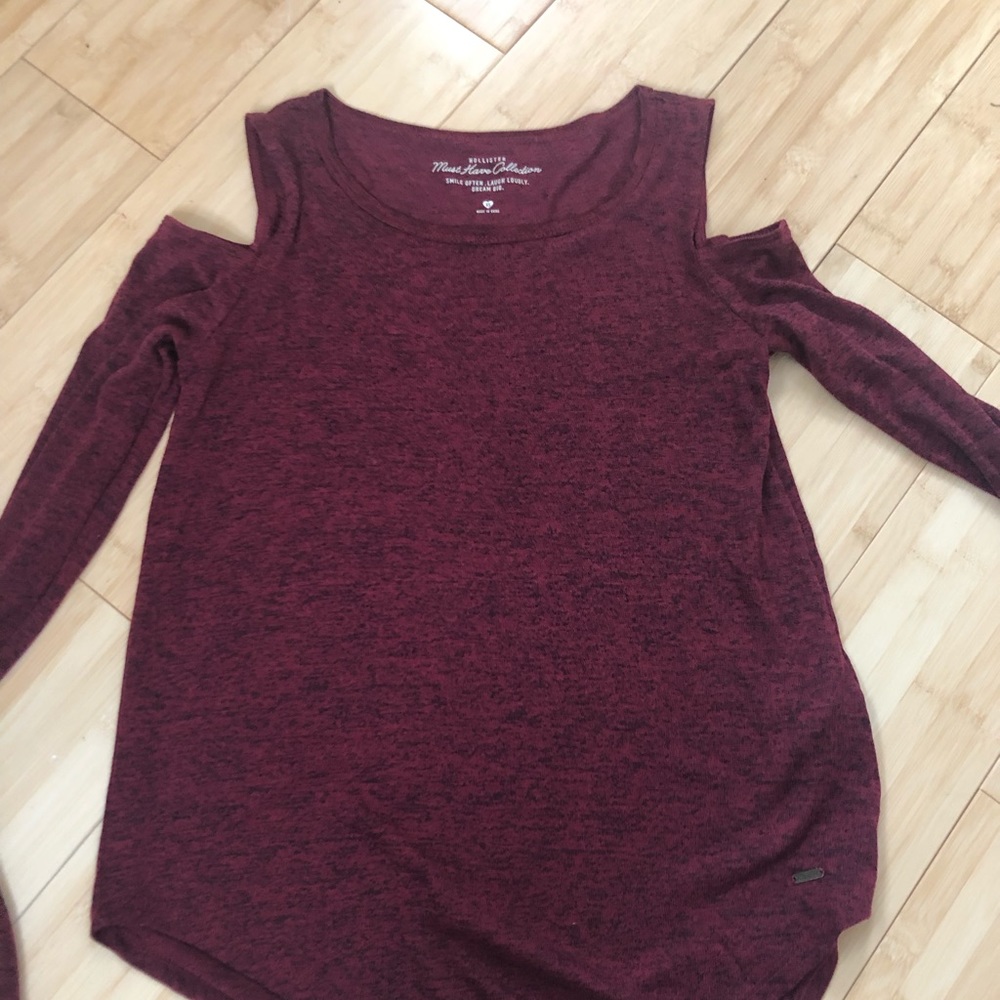 Cold shoulder shirt